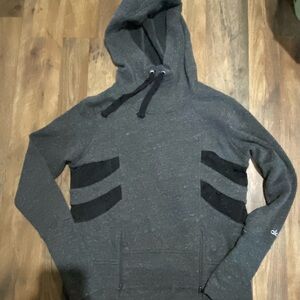Women’s Alo Gray Hoodie with Black Accents
